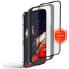 Fixed 2.5D Armor Tempered Glass aplikátorral iPhone 14 Pro fekete
