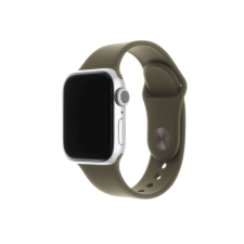 Fixed Apple Watch 38mm/40mm/41mm szilikon szíj szett olivazöld (FIXSST-436-OL) (FIXSST-436-OL) okosóra kellék