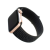 Fixed Apple Watch 42/44/45mm nylon szíj fekete (FIXNST-434-REBK) (FIXNST-434-REBK)