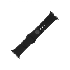 Fixed Apple Watch 42mm/44mm szilikon szíj szett fekete (FIXSST-434-BK) (FIXSST-434-BK) okosóra kellék
