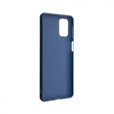 Fixed Back rubberized cover Story for Samsung Galaxy M31s, blue mobiltelefon kellék