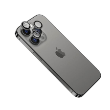 Fixed Camera Glass Apple iPhone 15 Pro / 15 Pro Max üvegfólia - asztroszürke mobiltelefon kellék