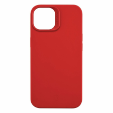 Fixed Cellularline Sensation protective silicone cover for Apple iPhone 14 MAX, red mobiltelefon kellék