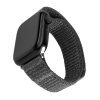 Fixed FIXED nylon sportos óraszíj Apple Watch Ultra 49mm-es okosórához, sötétszürke FIXNST2-1029-GR