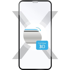 Fixed Full-Cover Apple iPhone XR/11 3D üvegfólia - fekete mobiltelefon kellék