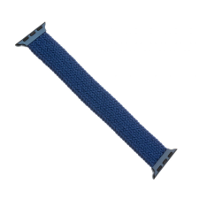Fixed kötött nylon szíj apple watch 42/44mm, s méret, kék okosóra kellék