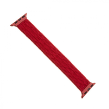 Fixed kötött nylon szíj Apple Watch 42/44mm, XL méret, piros okosóra kellék