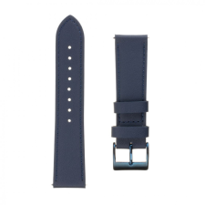 Fixed Leather Strap Smartwatch 20mm wide Kék okosóra kellék
