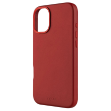 Fixed MagLeather MagSafe hátlaptok iPhone 16 Plus piros tok és táska