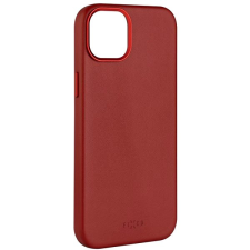 Fixed MagLeather s podporou MagSafe pro Apple iPhone 14 červený tok és táska