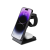 Fixed MagPowerstation Alu 3in1 wireless charging stand with MagSafe Space Gray
