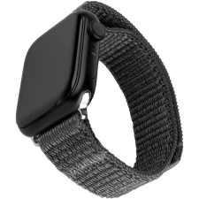 Fixed Nylon Sporty Strap Apple Watch 42/44/45mm - sötétszürke okosóra kellék