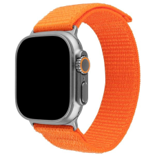 Fixed Nylon Sporty Strap Apple Watch Ultra 49mm - narancsszín okosóra kellék