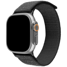 Fixed Nylon Sporty Strap Apple Watch Ultra 49mm - sötétszürke (FIXNST2-1029-GR) okosóra kellék