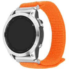 Fixed Nylon Sporty Strap Garmin QuickFit 26mm - narancsszín okosóra kellék