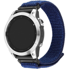 Fixed Nylon Sporty Strap Garmin QuickFit 26mm - sötétkék okosóra kellék