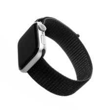 Fixed Nylon Strap for Apple Watch 42/44/45mm, black okosóra kellék