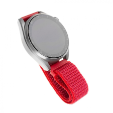 Fixed Nylon Strap Smartwatch 20mm wide, Piros okosóra kellék