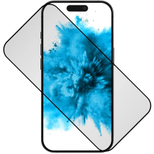 Fixed Privacy FullGlue-Cover Apple iPhone 16 Pro üvegfólia - fekete mobiltelefon kellék