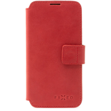 Fixed ProFit Apple iPhone 13 Pro Bőr Tok - Piros tok és táska