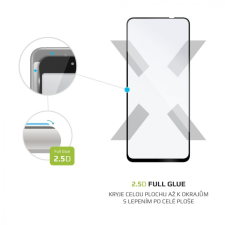 Fixed Protective Üvegfólia Full-Cover Xiaomi Redmi Note 10 5G, full screen gluing, Fekete mobiltelefon kellék