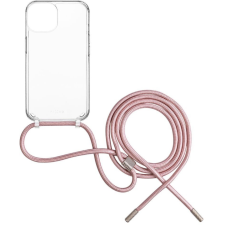 Fixed Pure Neck s růžovou šňůrkou na krk pro Samsung Galaxy S25 tok és táska