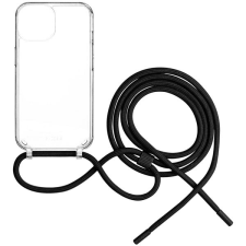 Fixed Pure Neck Samsung Galaxy S24+ tok fekete nyakzsinórral tok és táska