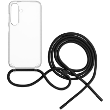 Fixed Pure Neck Samsung Galaxy S24 tok fekete nyakzsinórral (FIXPUN-1256-BK) tok és táska