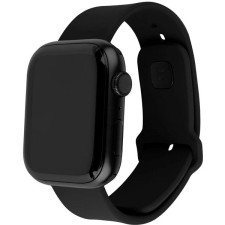 Fixed Silicone Sporty Strap pro Apple Watch 42/44/45mm černý okosóra kellék