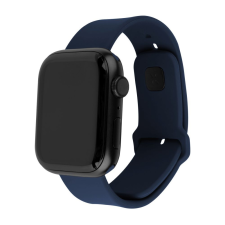 Fixed Silicone Sporty Strap Set for Apple Watch Ultra 49mm Blue okosóra kellék