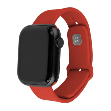 Fixed Silicone Sporty Strap Set for Apple Watch Ultra 49mm Red okosóra kellék
