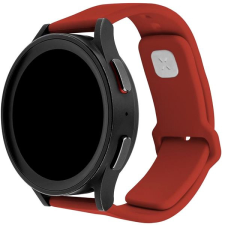 Fixed Silicone Sporty Strap with Quick Release 20mm smartwatch - piros okosóra kellék