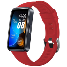 Fixed Silicone Strap Huawei Band 8 - piros (FIXSSTB-1183-RD) okosóra kellék
