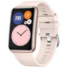 Fixed Silicone Strap Huawei Watch FIT - rózsaszín (FIXSSTB-1054-PI) okosóra kellék