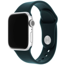 Fixed Silicone Strap SET 42/44/45 mm-es Apple Watch-hoz - sötétzöld okosóra kellék