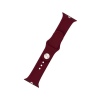 Fixed Silicone Strap Set for Apple Watch 42/44/45/49mm, burgundy Piros, Okosóra kiegészítő FIXSST-434-WIRD