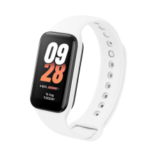 Fixed Silicone Strap Xiaomi Smart Band 8 Active / 9 Active - fehér okosóra kellék