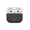 Fixed silky szilikon tartótok az apple airpods 3-hoz, fekete fixsil-816-bk