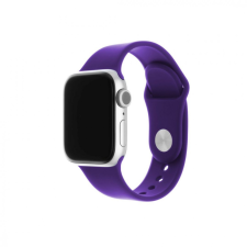 Fixed Szilikon Strap Set Apple Watch 38/40/41 mm, dark purple okosóra kellék