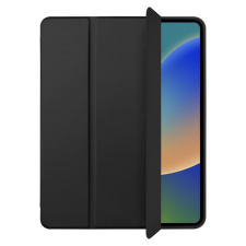 Fixed táblagép tok kijelző takaróval Apple iPad Pro 11" (2024), fekete tablet tok