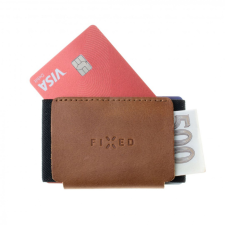Fixed Tiny valódi bőr pénztárca, barna pénztárca