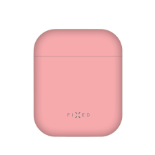 Fixed Ultrathin Szilikon Tok  Silky Apple Airpods, Rózsaszín számítógéptáska