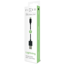 Fixed USB Lightning Töltő/adat Fekete 1m FIXD-UL-BK kábel és adapter