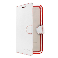 Fixed Wallet oldalranyíló telefontok FIT Apple iPhone XS Max, Fehér tok és táska
