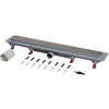 FixTrend Square 650 zuhanyfolyóka, 650mm, fényes