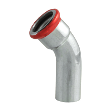  FixTrend Steel Press szénacél ív, 45°, 1 tokos, 42mm hűtés, fűtés szerelvény