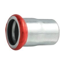 FixTrend Steel Press szénacél kupak, 54mm hűtés, fűtés szerelvény