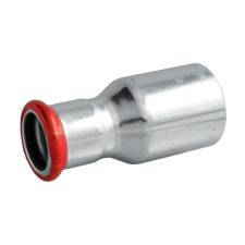FixTrend Steel Press szénacél szűkítő, 1 tokos, 18-15mm hűtés, fűtés szerelvény
