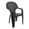 Flair Chicago Műanyag Magas támlás Kerti szék - Antracit (60501)
