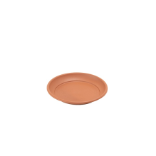 Flair Sydney 18cm virágcserép alátét - Terrakotta (69956) kerti tárolás